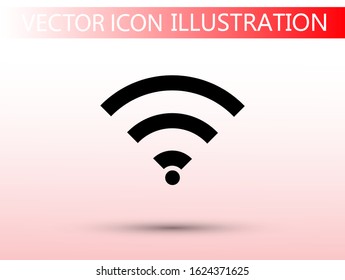 Wifi icon vector. lorem ipsum Flat Design JPG