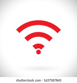 Wifi icon vector. lorem ipsum Flat Design JPG