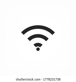 Vector de icono Wifi. lorem ipsum Flat Design JPG