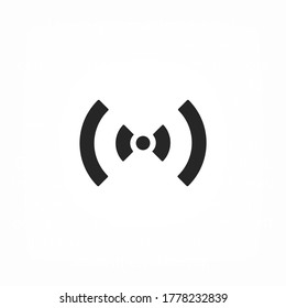 Wifi icon vector. lorem ipsum Flat Design JPG