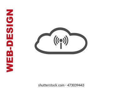 WIFI Icon Vector, portfolio author web-design