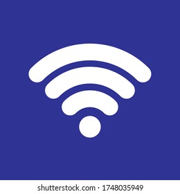WIFI icon vector, sign, symbol isolated