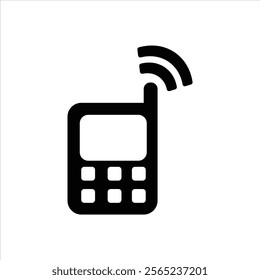 Wi-Fi Icon: Vector, Sign, and Symbol for Website or App Elements, Presentation, or Design.