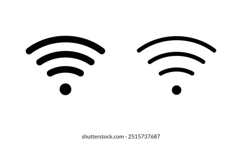 WiFi-Icon-Vektor. WiFi-Symbol für die Website