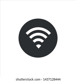 WIFI Icon. Vector signal icon