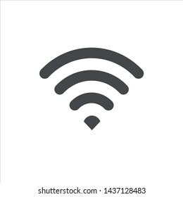 WIFI Icon. Vector signal icon