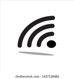 WIFI Icon. Vector signal icon