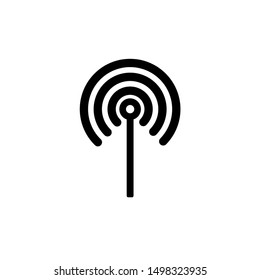 WIFI Icon. Vector signal icon