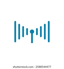 wifi icon vector, wifi signal connection on white background