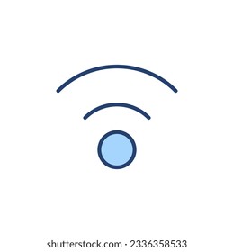 Wifi icon vector. signal sign and symbol. Wireless  icon