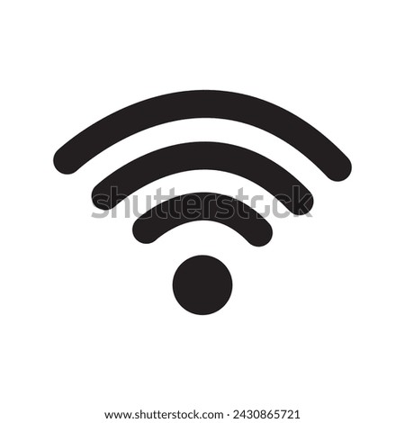Wifi icon vector. Wifi signal icon symbol .eps 10