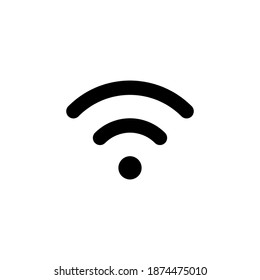 Wifi icon vector. signal vector icon. Wireless  icon vector