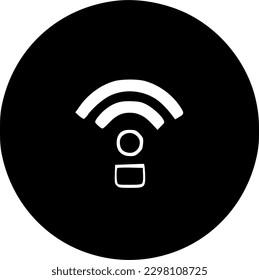 Wifi icon vector symbol design illustration