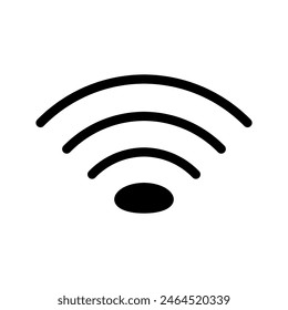 WiFi-Symbol Vektorgrafik Symbol Design Illustration