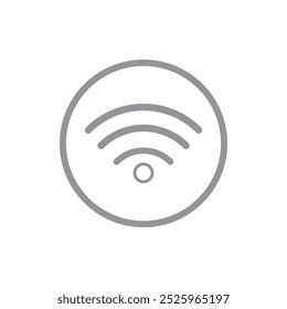 Ilustração De Design De Símbolo Vetor De Ícone Wifi