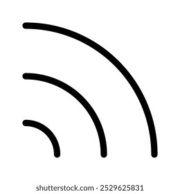 Ilustración de diseño de símbolo de Vector de icono de wifi