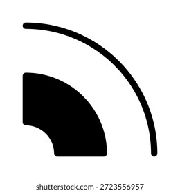 Ilustración de diseño de símbolo de Vector de icono de wifi