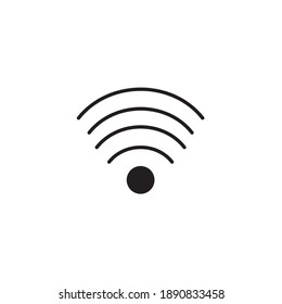 Wi-Fi Icon vector symbol internet