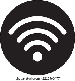 wifi  icon vector white back ground