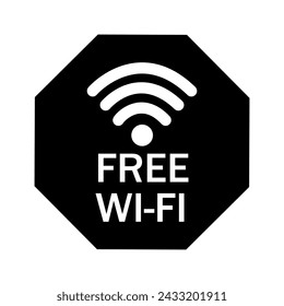 Wi-Fi icon vector. wireless illustration sign. signal symbol.