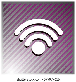 WIFI icon vector, Wireless internet Sign
