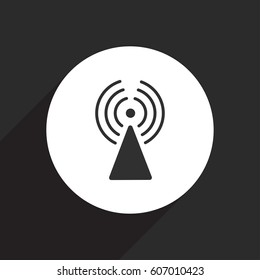WIFI icon vector, Wireless internet Sign