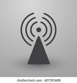 WIFI icon vector, Wireless internet Sign