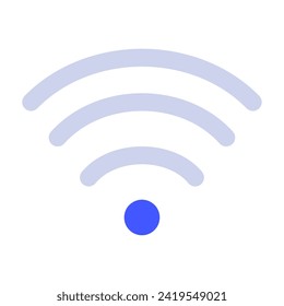 Wifi-Symbol für Web, App, uiux, Infografik usw.