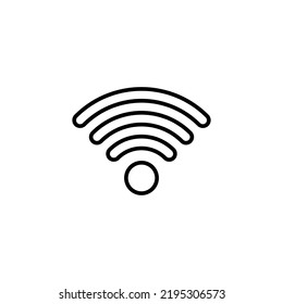Icono Wifi para aplicación web y móvil. señal y símbolo. Icono inalámbrico