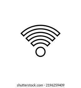 Wifi icon for web and mobile app. signal sign and symbol. Wireless  icon