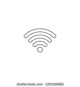 Wi-fi icon for web and mobile.Wireless icon.