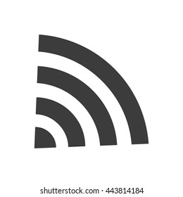WI-FI icon wireless connection isolated on a white background, vector illustration for web design