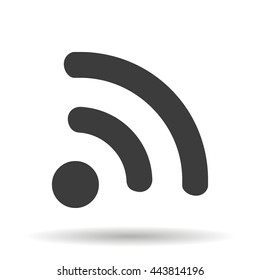 WI-FI icon wireless connection isolated on a white background, vector illustration for web design