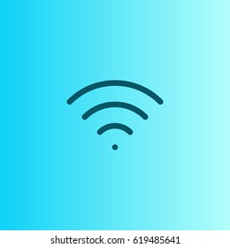 Wifi icon. Wireless sign vector