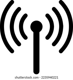Icono Wi-Fi, diseño de vectores de iconos inalámbricos