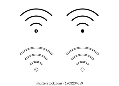 Wifi icons design, wireless icon.