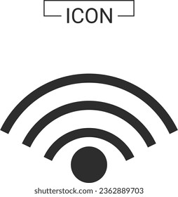 wifi icons internet network communication internet and wifi signal 