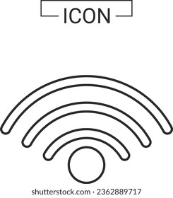 wifi icons internet network communication internet and wifi signal 