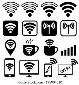 WiFi Icons Set