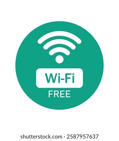 WiFi Icons Symbol Set.flat illustration of wifi vector icon, communication sign symbol. signal sign and symbol. Wireless icon. Wi-fi symbol set. router wireless technology. Free wireless zone.