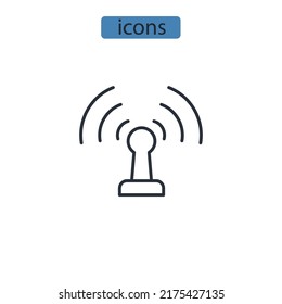 wifi icons  symbol vector elements for infographic web