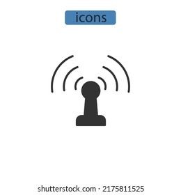 Wifi-Symbole Symbol, Vektorelemente für Infografik-Web