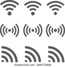 Iconos Wifi de varios estilos