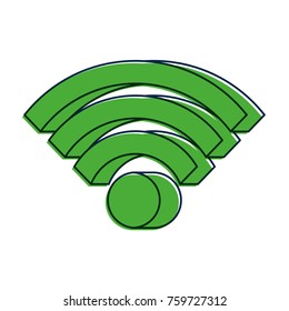 wifi internet connection digital sign