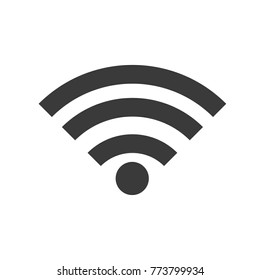 Wifi internet connection icon vector isolated