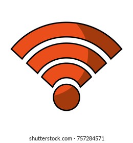 wifi internet connection signal wave