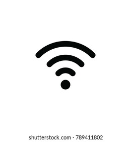 Wifi internet connection wireless technology network and communication vector icon  for internet cafe website streaming social media or eps10 