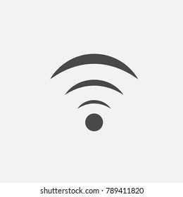 Wifi internet connection wireless technology network and communication vector icon  for internet cafe website streaming social media or eps10 