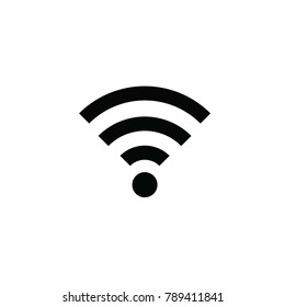 Wifi internet connection wireless technology network and communication vector icon  for internet cafe website streaming social media or eps10 