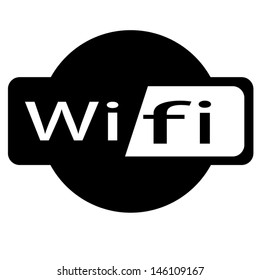 Wifi internet free. Wireless icon. Wireless symbol. Flat design style. Template for design. WiFi Zone Sign. Remote Access And Radio Waves Communication Symbols. Wi-Fi icon.